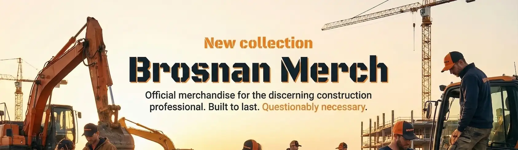 Brosnan Merch banner