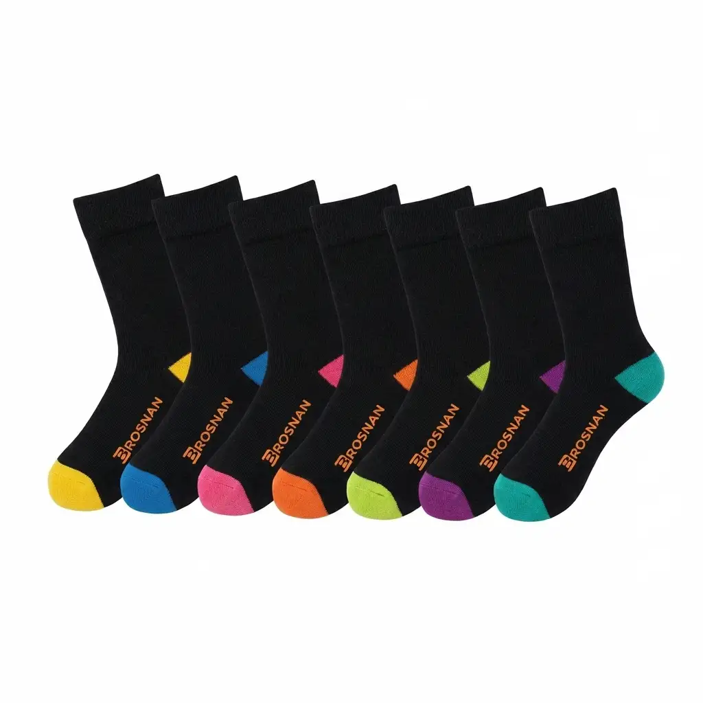 Brosnan Colourful Site Socks (7-Pack) — image 1 of 1
